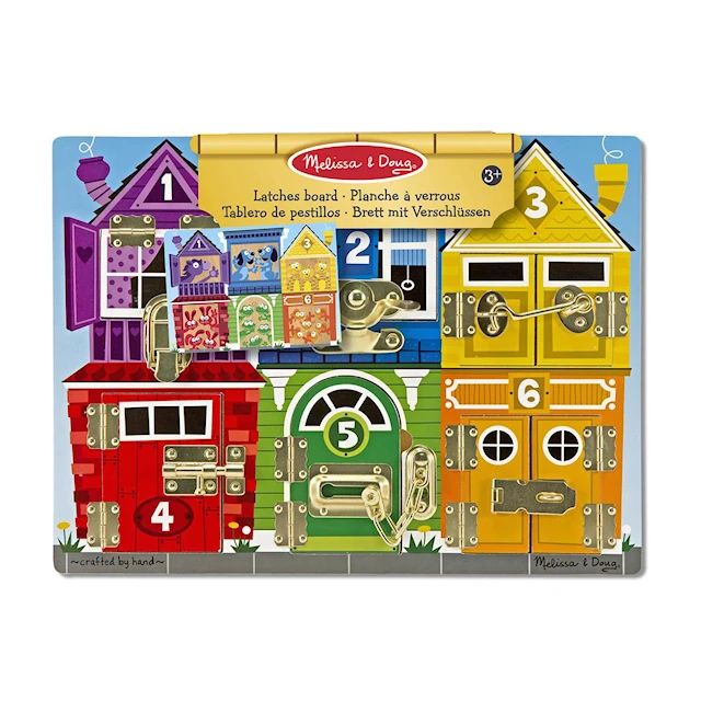 Aktiviteettilaudan lukko Puu Melissa & Doug