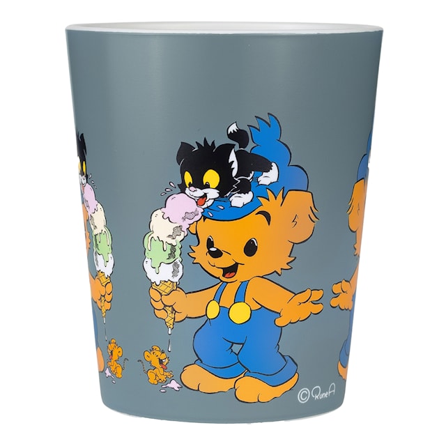 Produktbilde 1 for Bamse Tumblermugg Glass Rätt Start