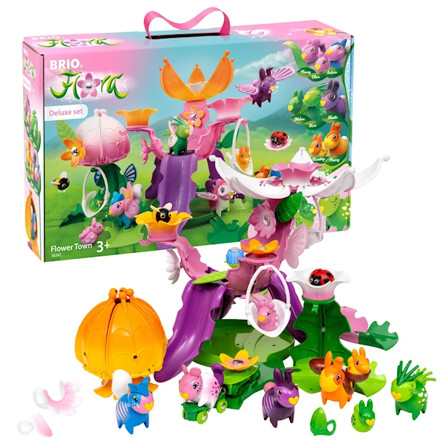 Flora Blomsterstaden Playset (36242) Brio