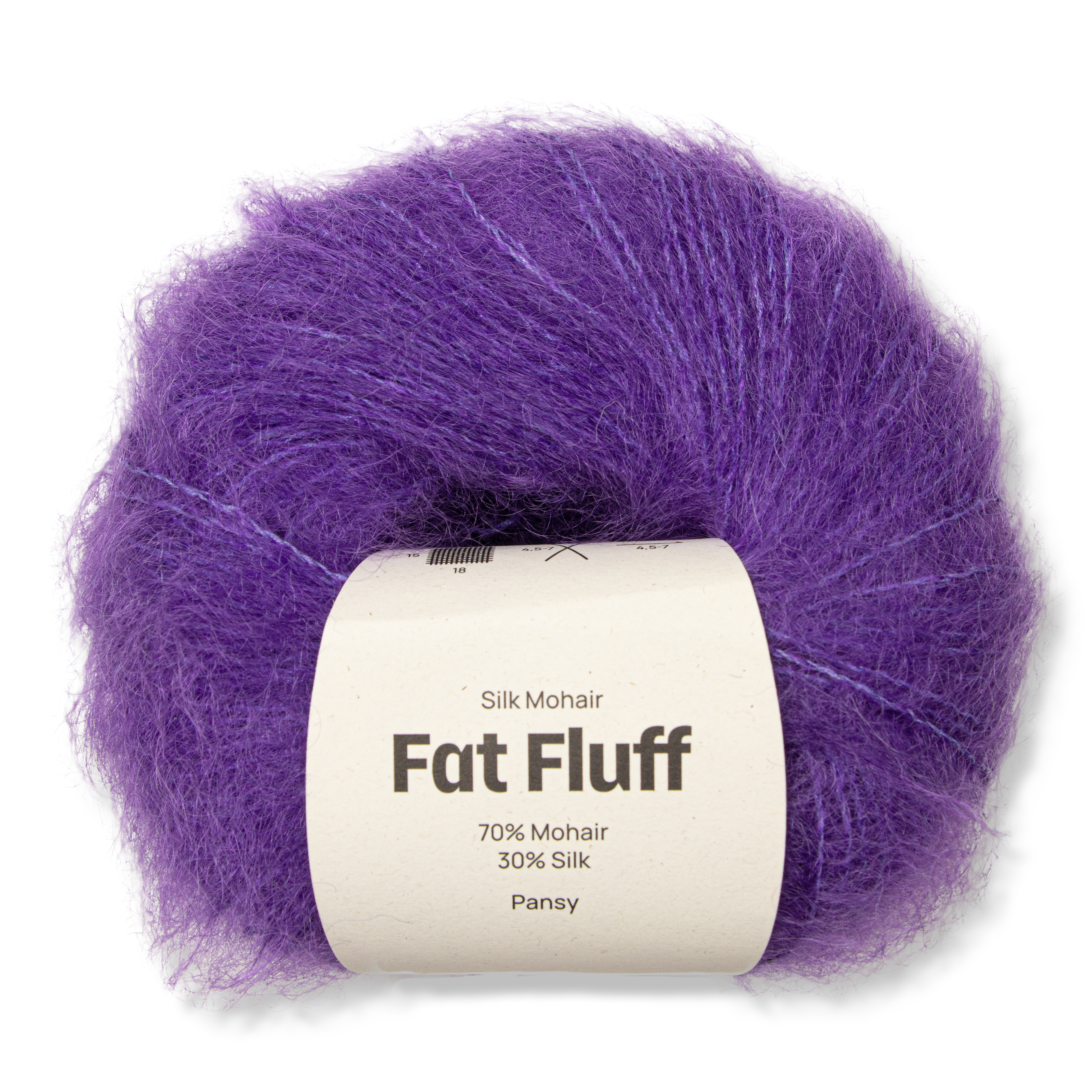 Silk Mohair Fat Fluff 25 gr Pansy A808 Adlibris