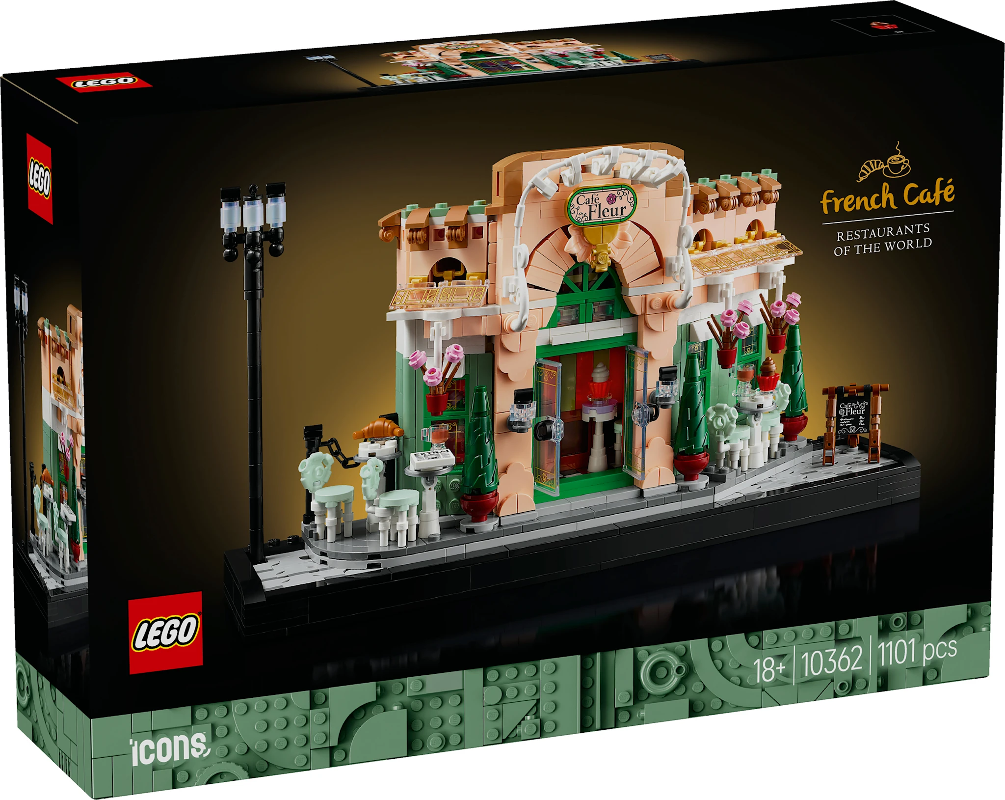 Tuotekuva ille Ranskalainen kahvila LEGO® Icons (10362)
