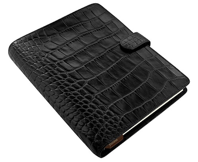 Produktbild 3 för Systemkalender A5 Classic Croc Ebony Filofax