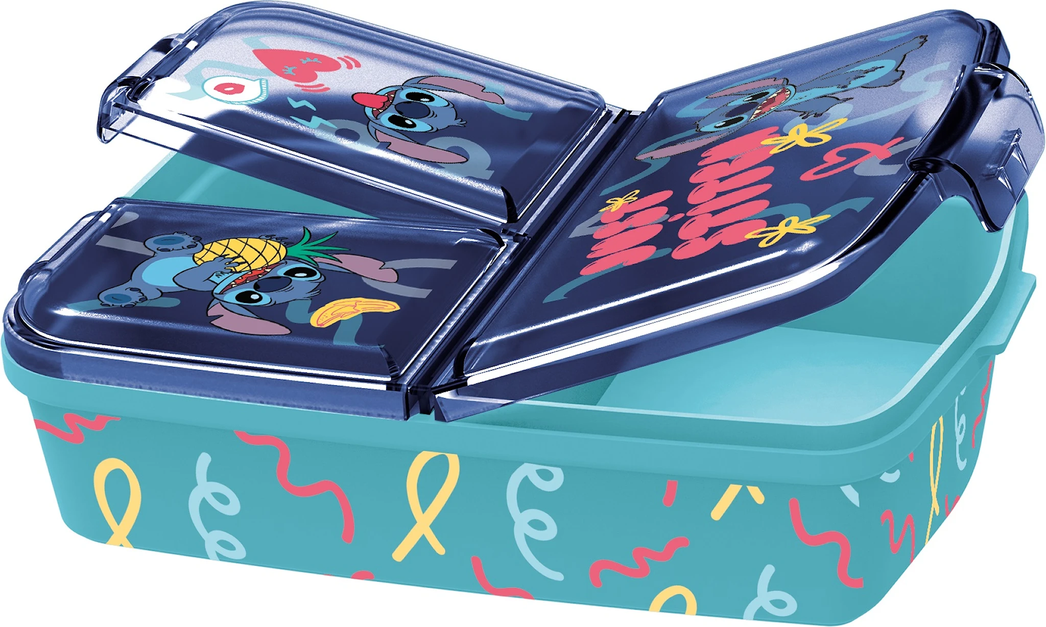 Produktbild för Stitch Matlåda med 3 Fack