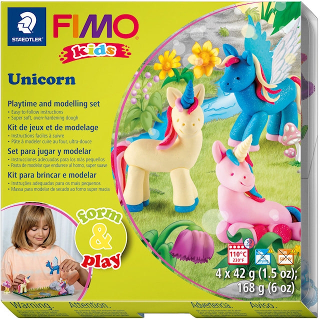 FIMO Kids Modelleringsmasse Enhjørning Staedtler