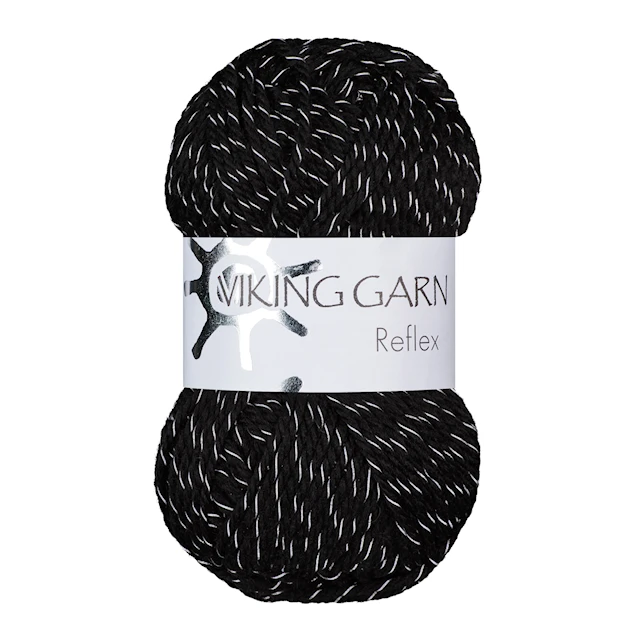 Reflex 50 g musta Viking Garn