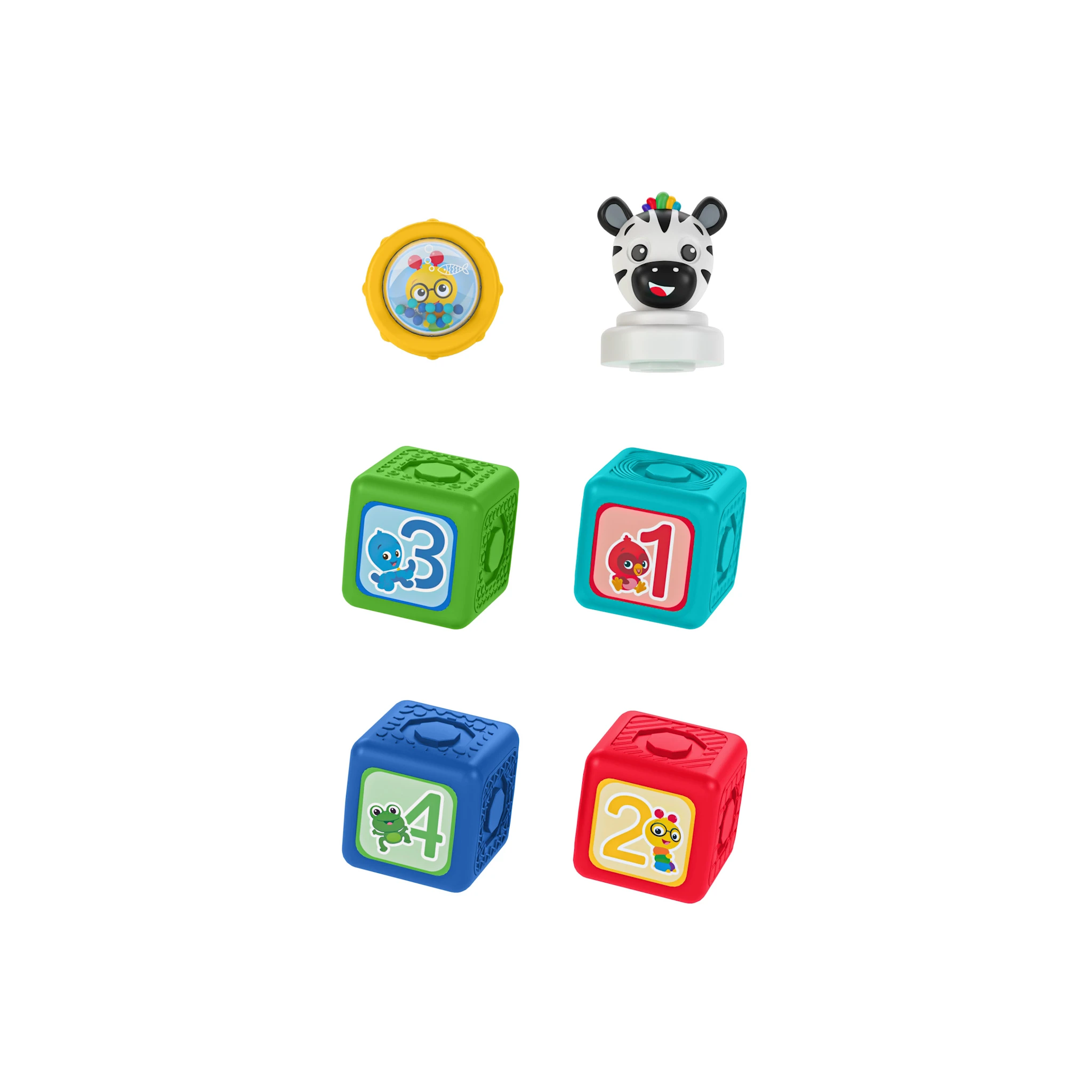 Produktbild för Add & Stack™ Magnetiska Aktivitetsklossar Baby Einstein