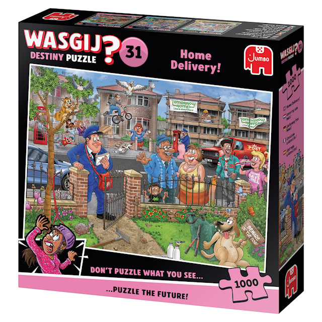 Produktbild 4 för Wasgij Destiny 31 - Home Delivery! Pussel 1000 bitar
