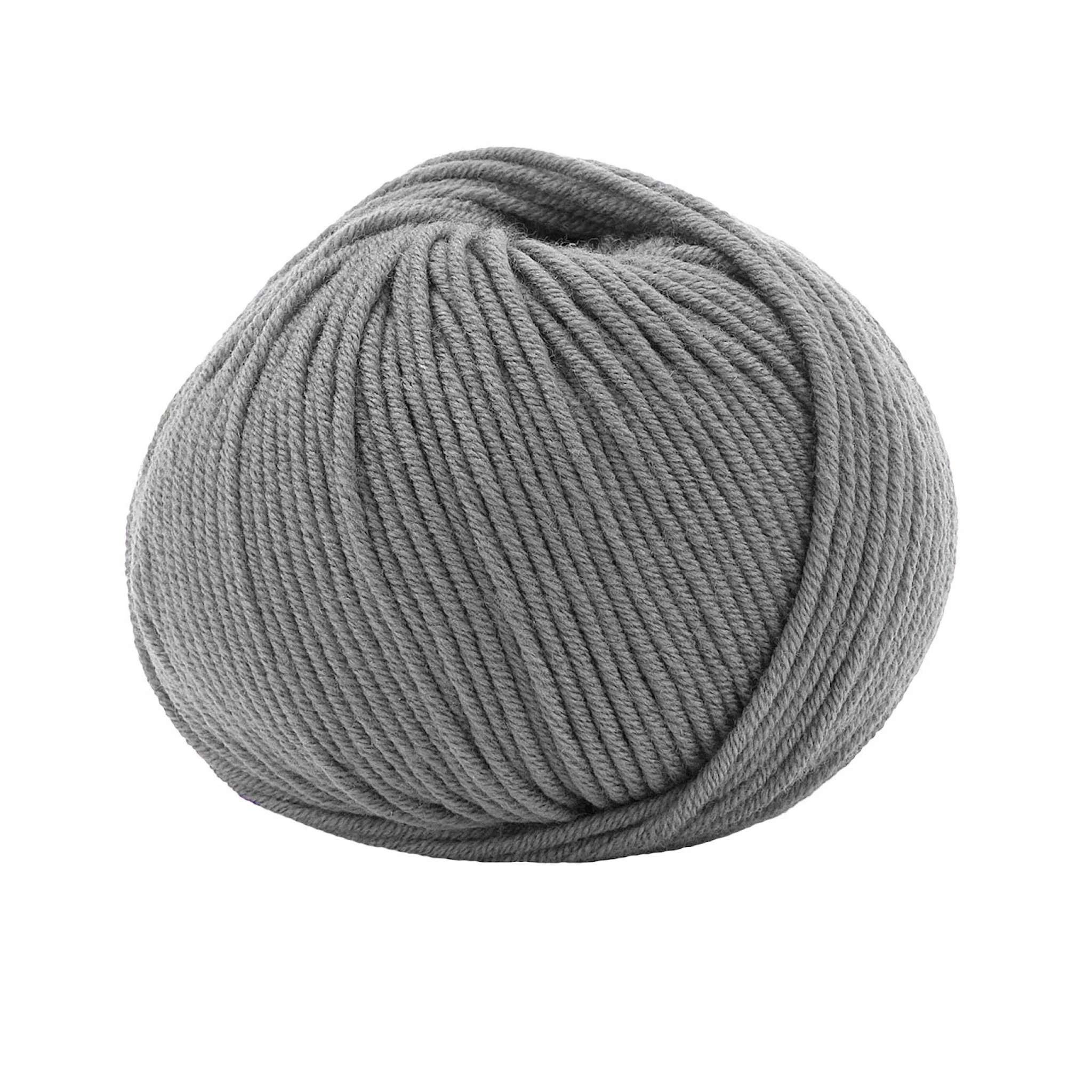 Produktbild för Maxi Soft Merino 50 g Grigio Medio/Gr 20742 Lana Gatto