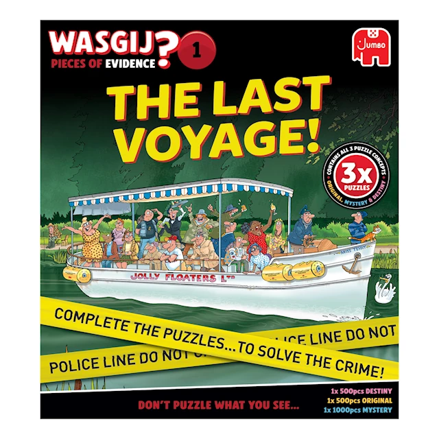 Wasgij Pieces of Evidence 1 - The Last Voyage! 3 Pussel