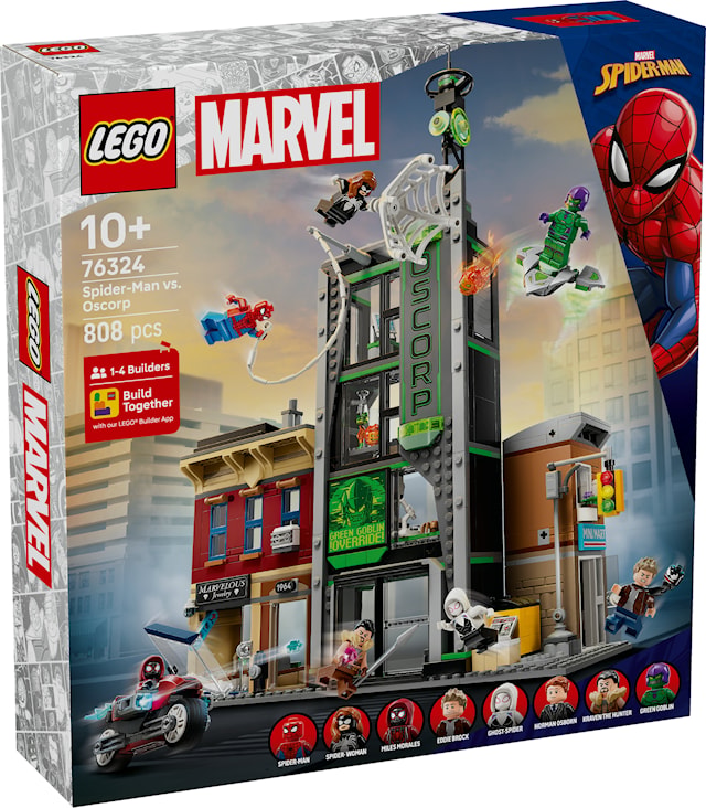 Produktbild 1 för Spider-Man mot Oscorp LEGO® Super Heroes (76324)