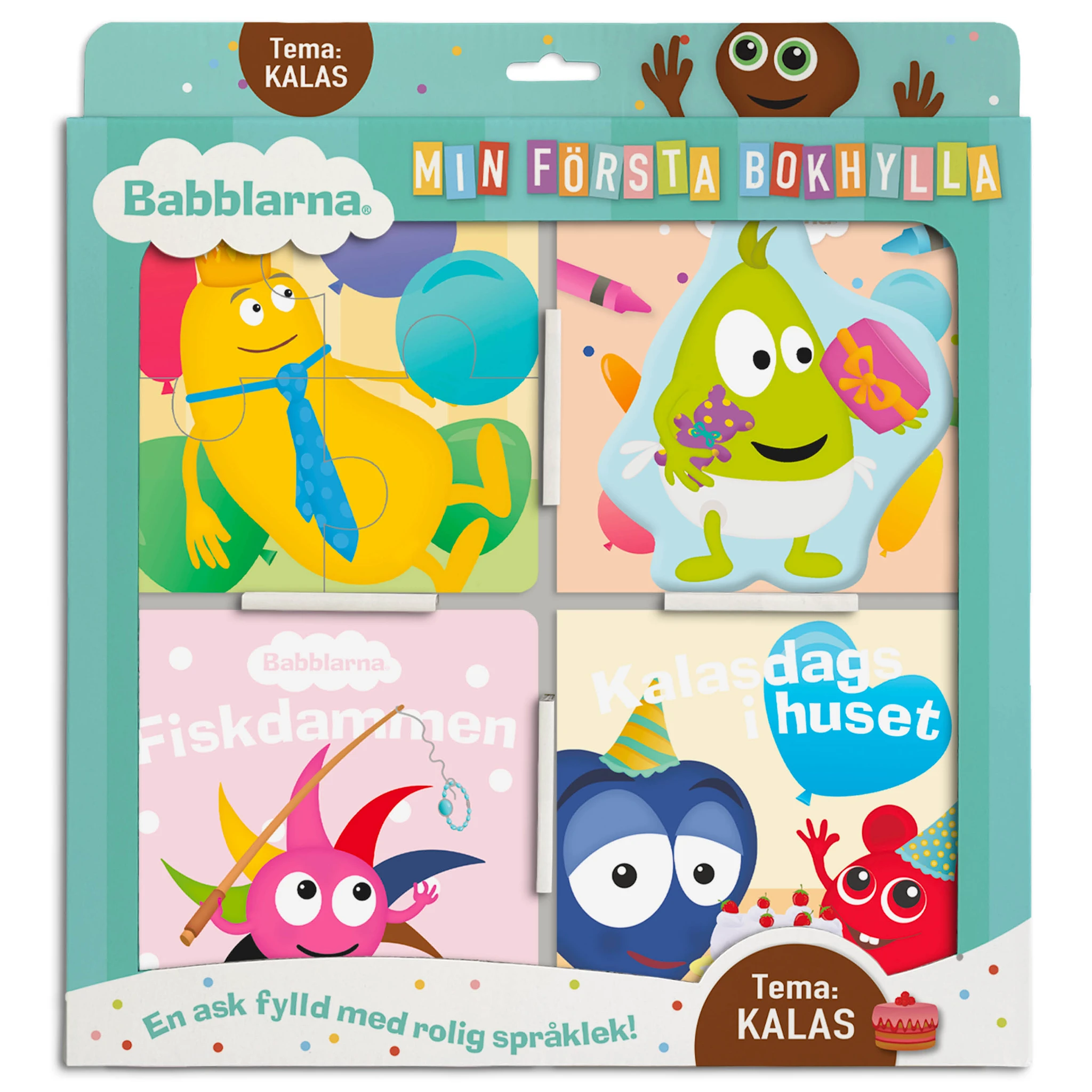 Produktbilde for Min Første Bokhylle Party Babblarna