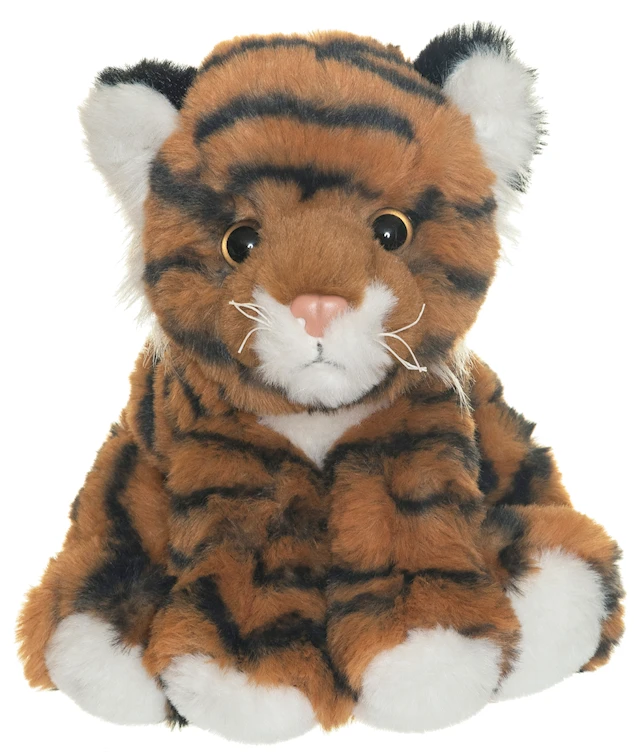 Jungle Kidz -sarjan Tiikeri pehmolelu 20 cm Teddykompaniet