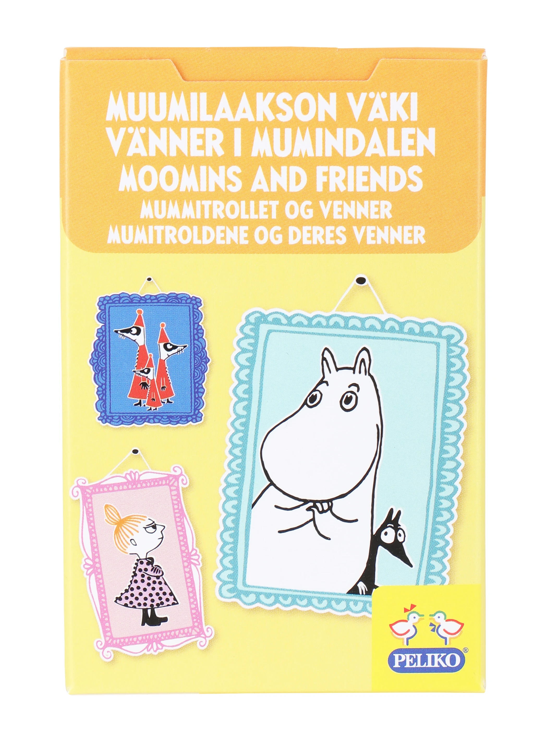 Tuotekuva ille Muumilaakson väki -korttipeli, Peliko (FI/SE/NO/DK/EN)