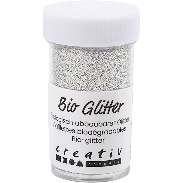 Tuotekuva 1 - Bio kimalle, hopea, 27 ml, 15 g/ 1 tb