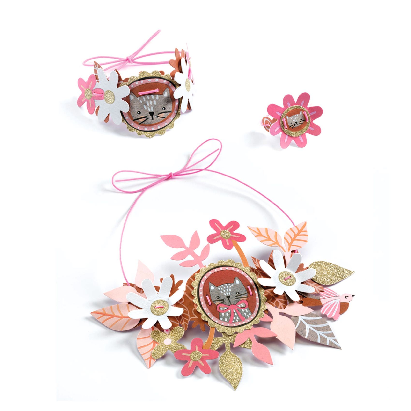 DIY-Kit Smycken och Medaljonger Djeco