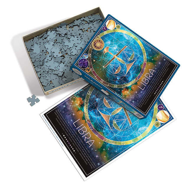 Produktbild 2 för Pussel Zodiac Libra 500 bitar, Cobble Hill