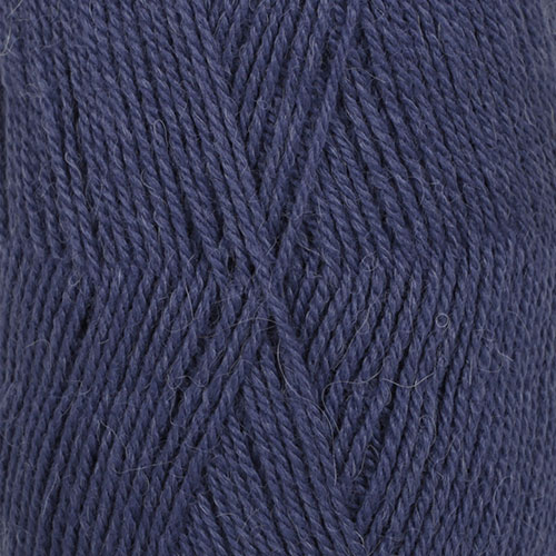 Flora Uni Colour Garn Ullmix 50 g Indigo 10 Drops