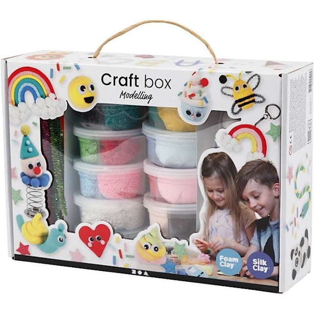 Tuotekuva 2 - Foam Clay ja Silk Clay- setti
