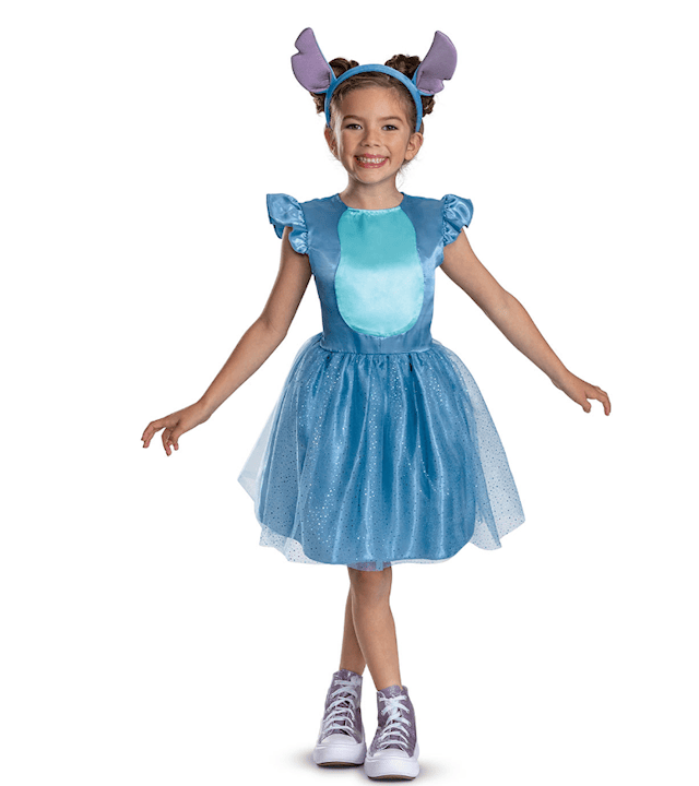 Disney Stitch Maskeradklänning XS (3-4) Disguise