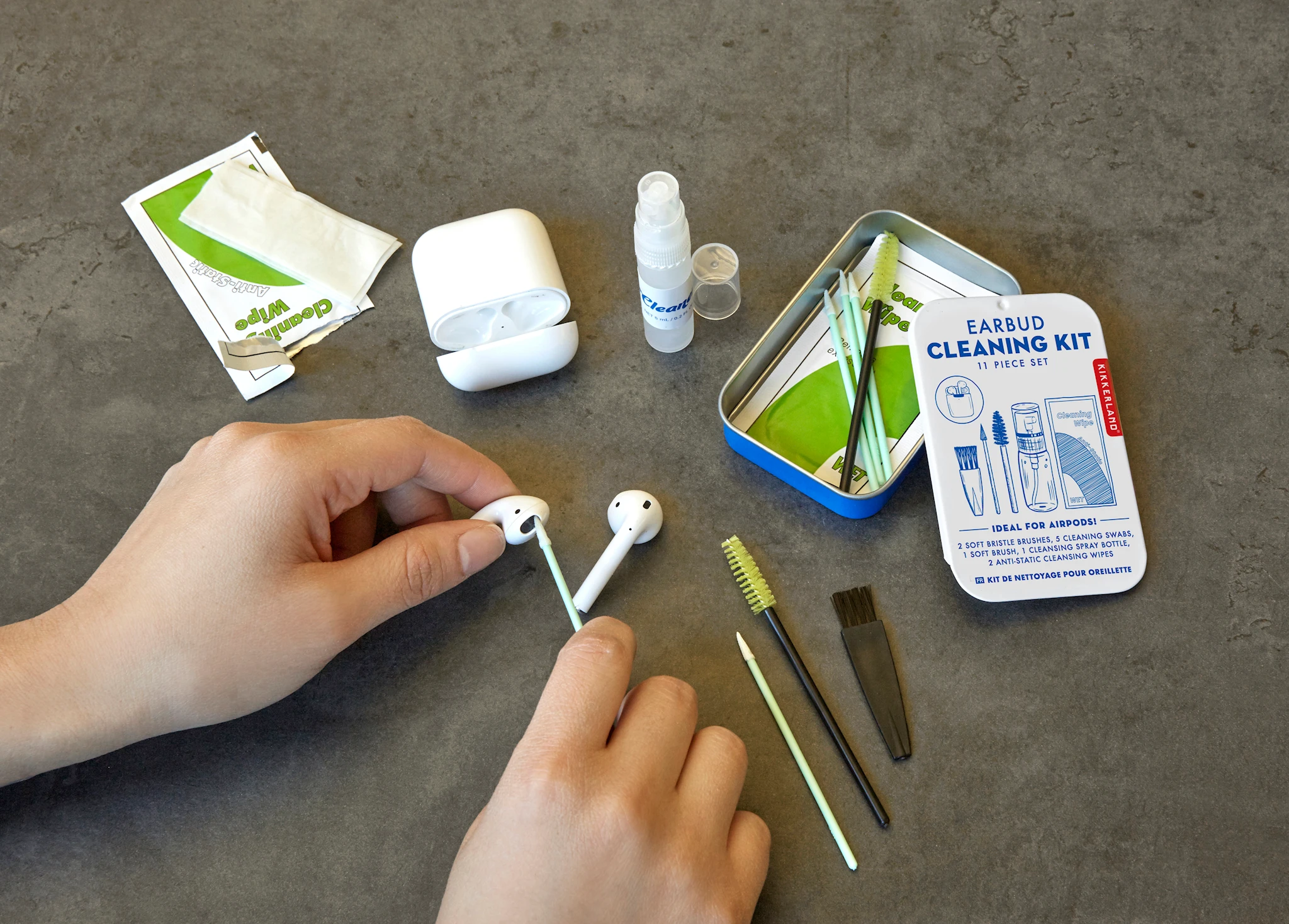 Produktbild för Earbud Cleaning Kit Kikkerland