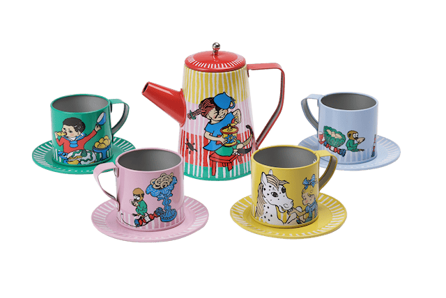 Tuotekuva 1 - Pippi Teeastiasto Metalli Micki