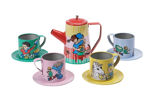 Pippi Teeastiasto Metalli Micki