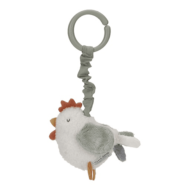 Produktbild 1 för Little Farm Pull-and-shake Kyckling Little Dutch
