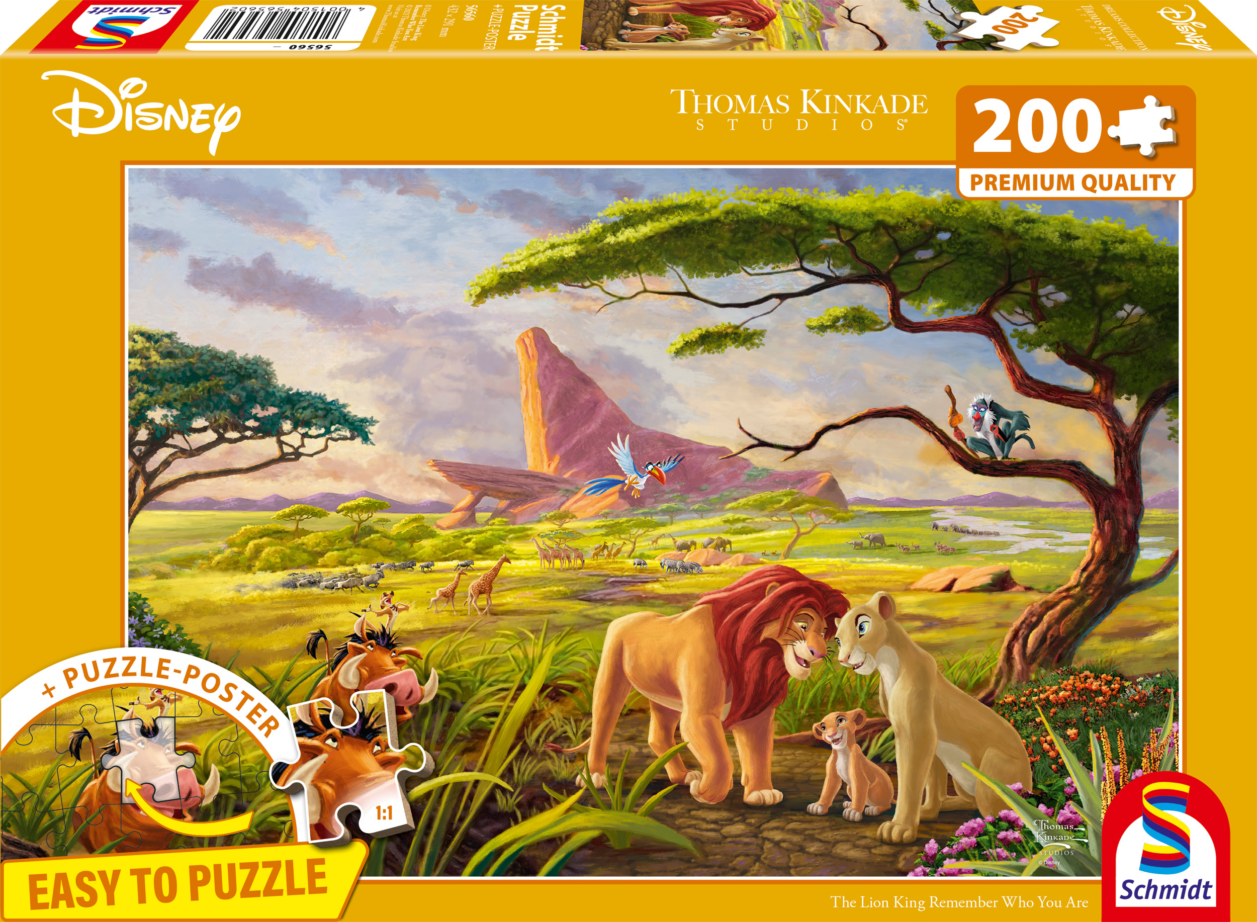 Palapeli Disney The Lion King Remember Who You Are 200 palaa Schmidt