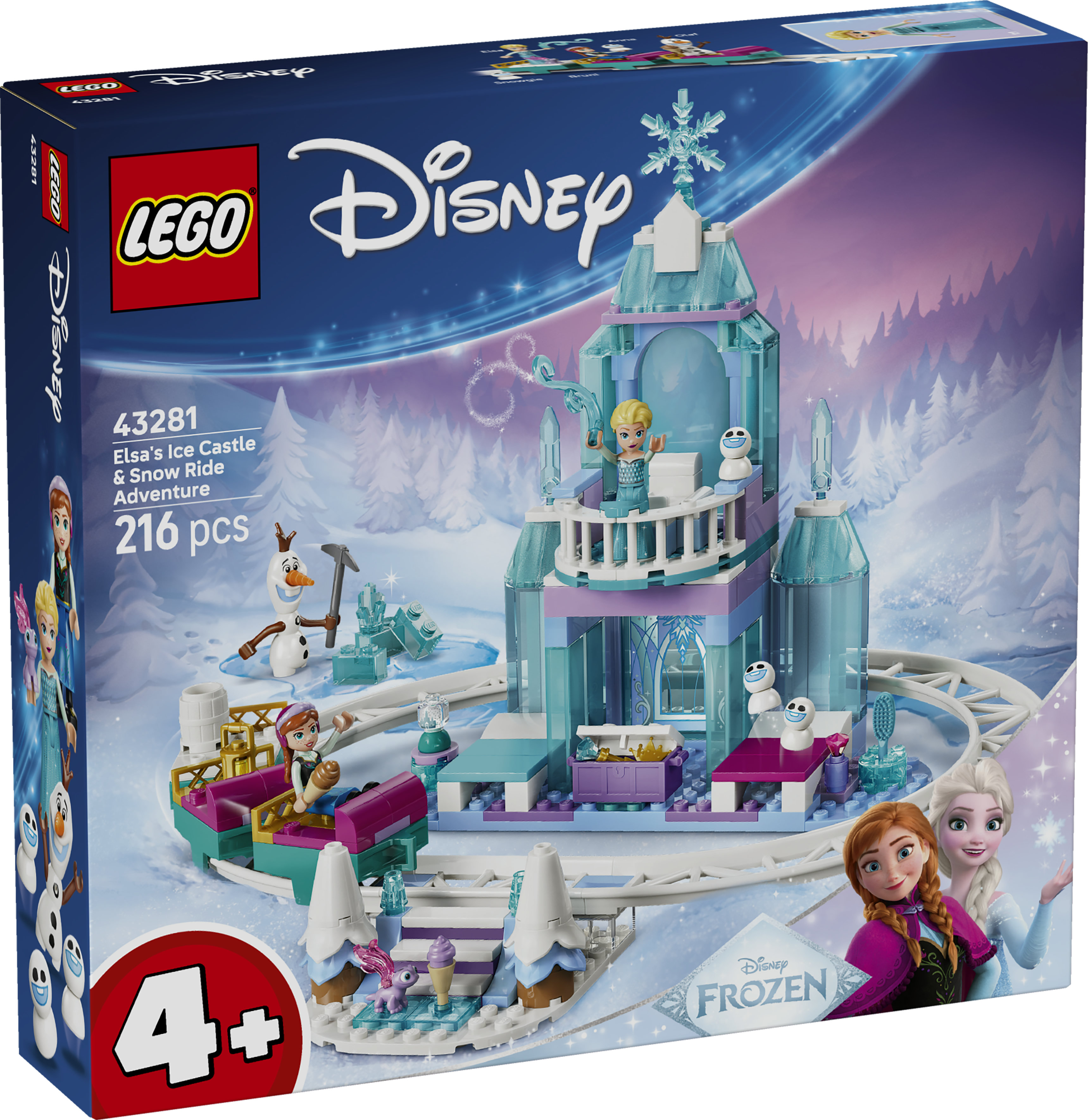Elsas ispalats och snöäventyr LEGO Disney Princess (43281)