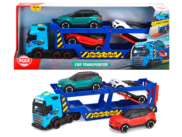 Produktbilde 3 for Volvo FH 16 Biltransporter og Volvo XC40 Recharge Dickie Toys