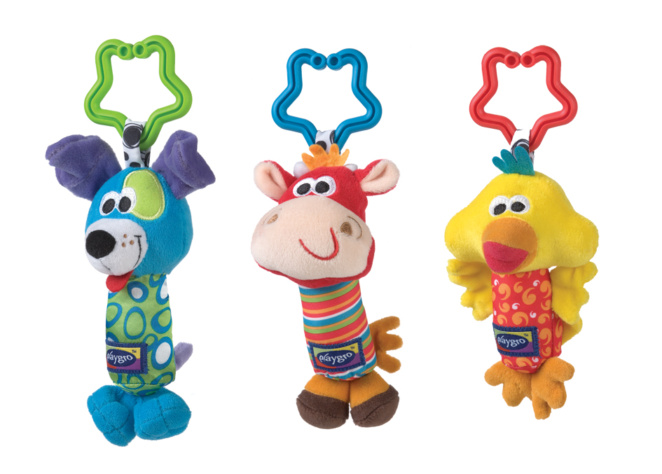 Vagnleksak Trio Playgro