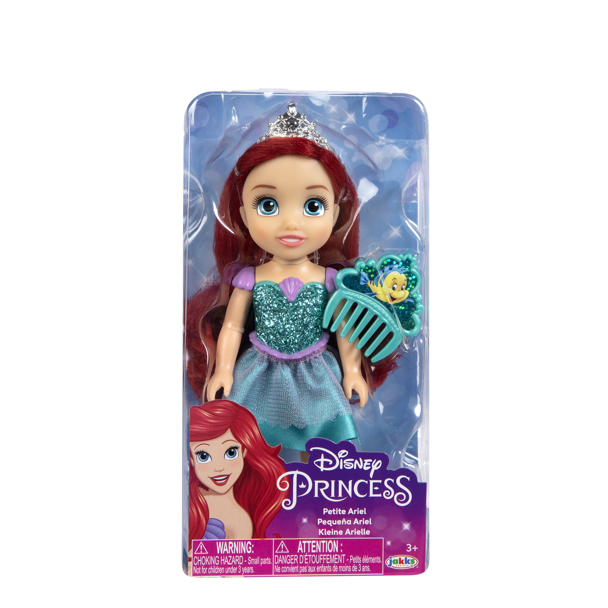 Ariel Docka med Kam 15 cm Disney Princess