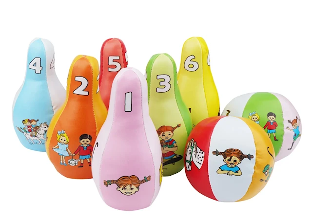 Astrid Pippi Soft Bowling Set