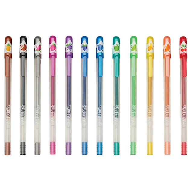 Produktbild 6 för Gelpennor Doftande & Glittriga Yummy Yummy 12-p, Ooly