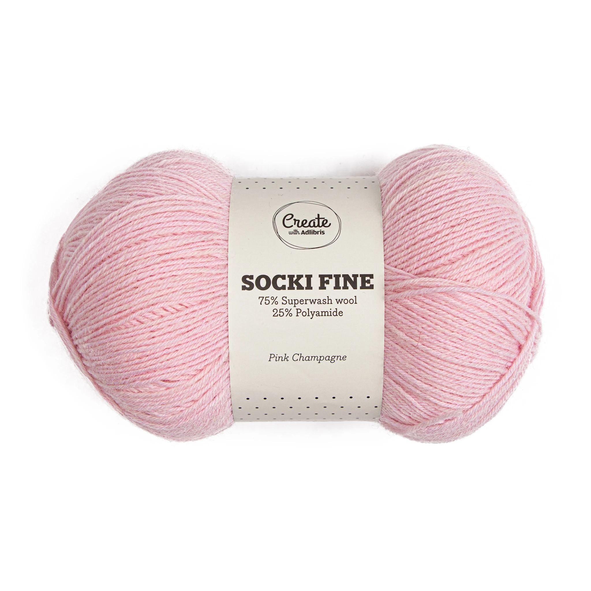 Tuotekuva ille Socki Fine 100 g Pink Champagne A131 Adlibris