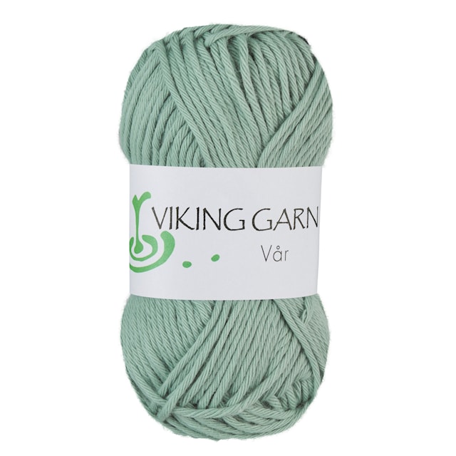 Vår Puuvillalanka 50 g vaalea petrooli Viking Garn