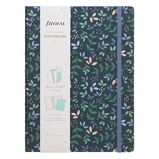 Muistikirja A5 Garden Viivoitettu Rose Quartz Filofax