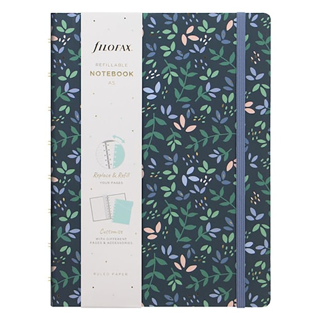 Muistikirja A5 Garden Viivoitettu Rose Quartz Filofax