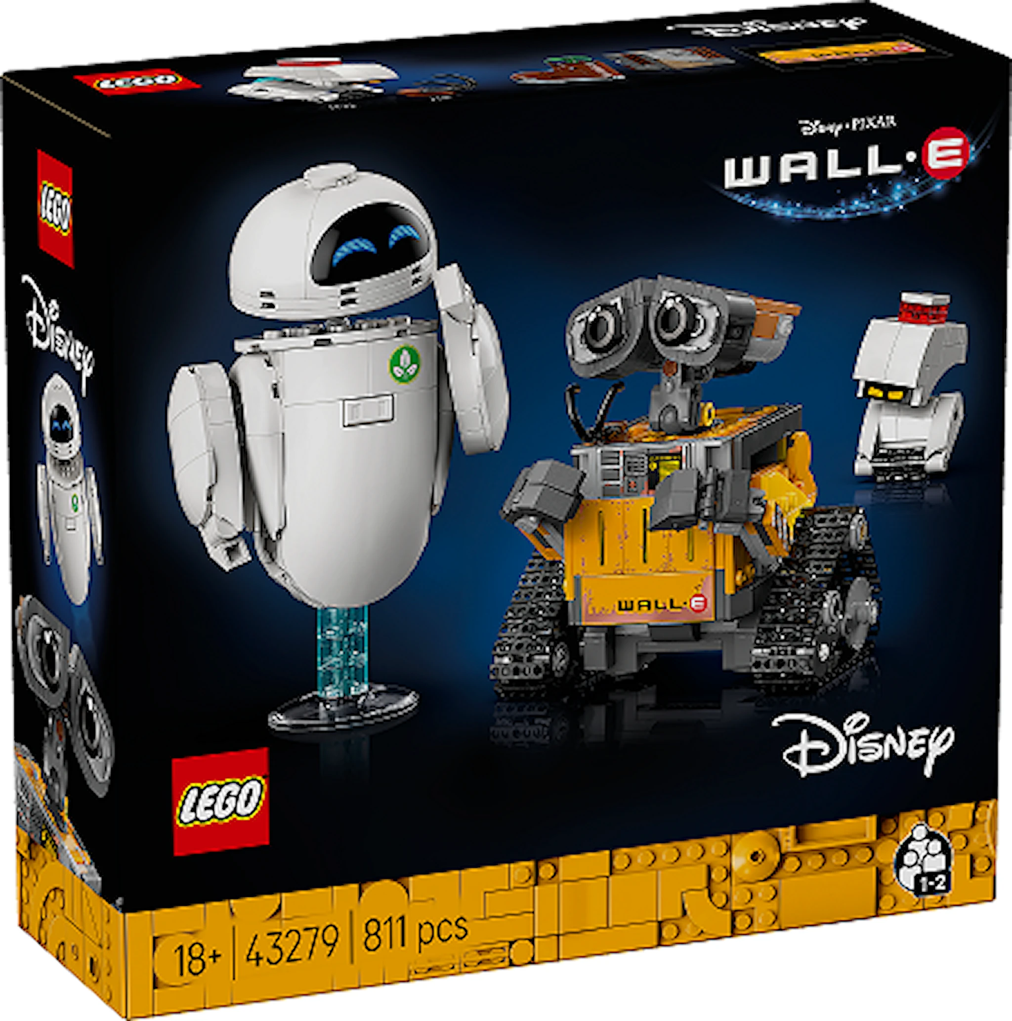Tuotekuva ille WALL-E ja EVA LEGO® Disney Pixar (43279)