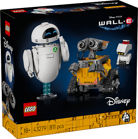 WALL-E och EVA LEGO® Disney Pixar (43279)