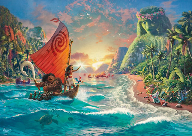 Tuotekuva 2 - Disney Vaiana Moana Palapeli 1000 palaa Schmidt