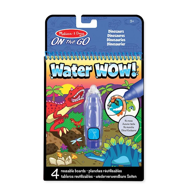 Water WOW! Water-Reveal Målarbok Dinosaurie Spin Master