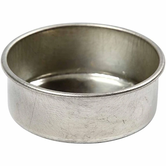 Kynttilänpesä halk. 44 mm, kork. 15 mm, 12kpl