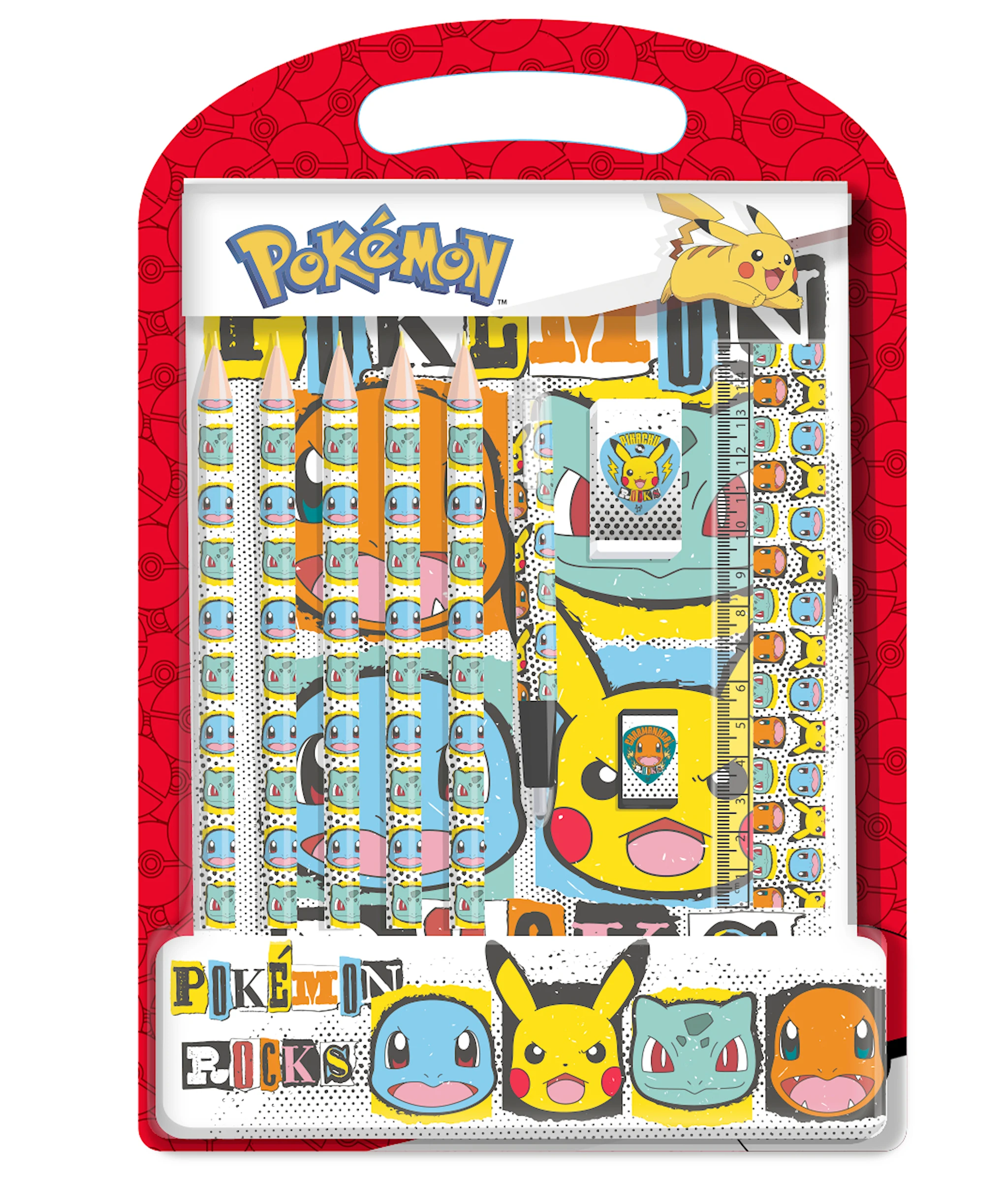 Produktbild för Skrivset 11-delar Pokémon