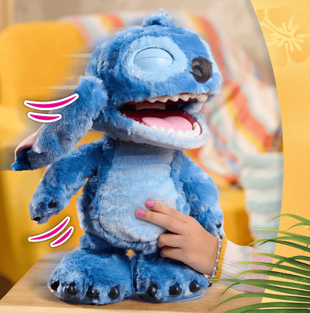 Tuotekuva 4 - Disney Stitch Interaktiivinen Pehmolelu 34 cm Stitch