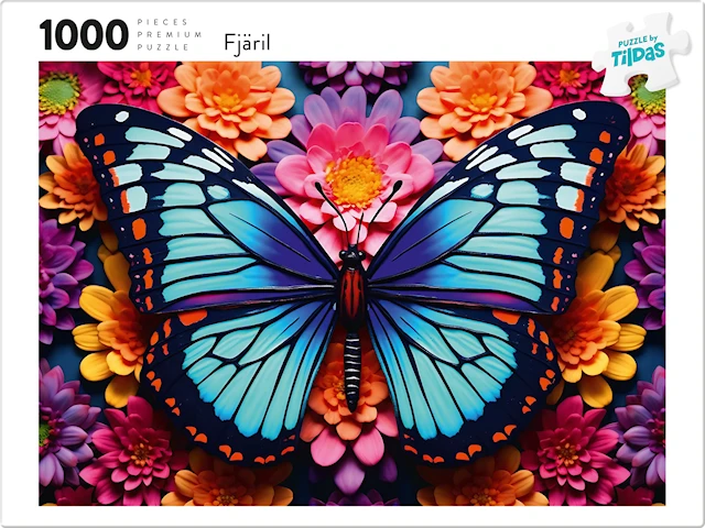 Palapeli Butterfly 1000 kpl, Tildas