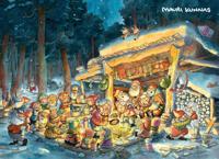 Tuotekuva ille Mauri Kunnas adventtikalenteri Laavulla