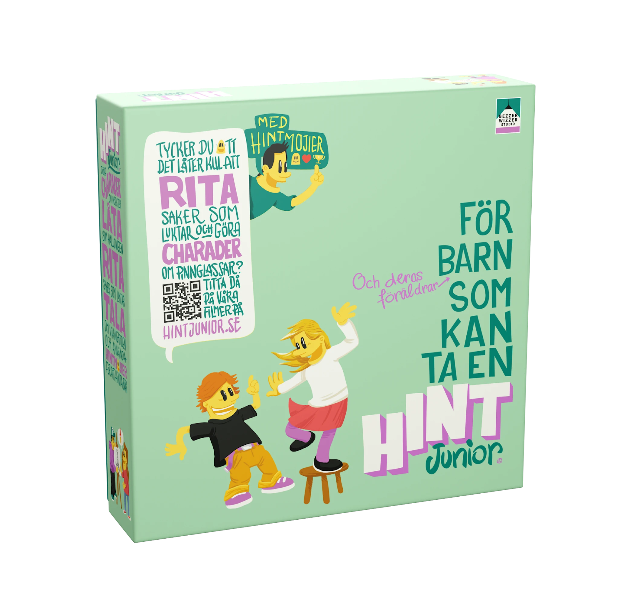 Produktbild för HINT Junior Familjespel  (SE) Bezzerwizzer