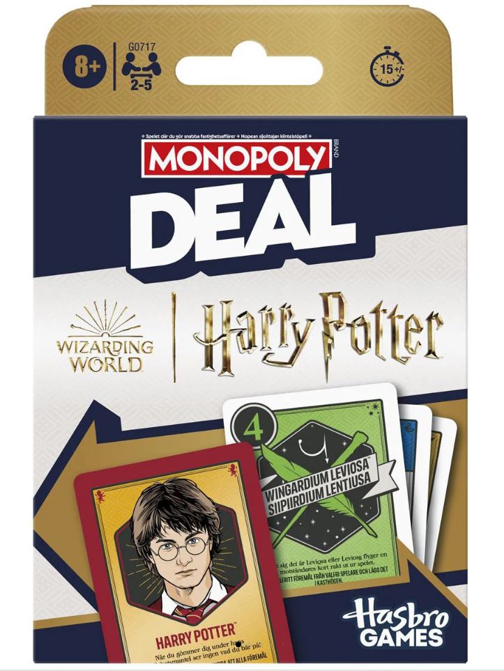 Monopoly DealHarry Potter (SE/FI) Hasbro