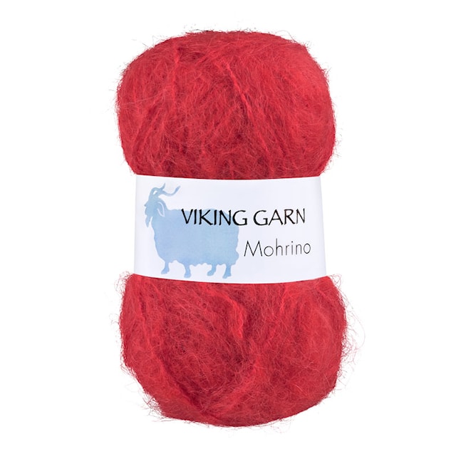 Mohrino 50 g Red Orange 558 Viking Garn